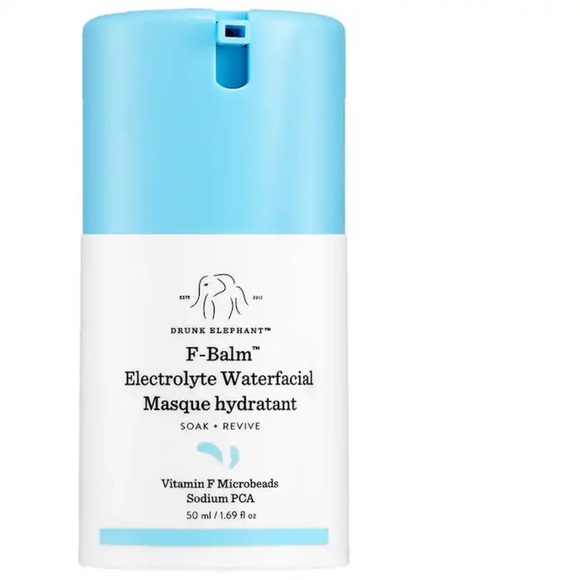 🆕 DRUNK ELEPHANT F-Balm™ Electrolyte Waterfacial Mask 50 mL NIB - Picture 1 of 7